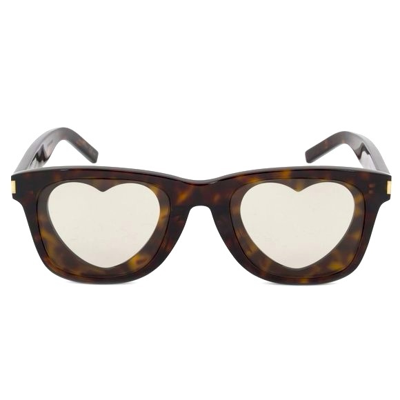 YSL HEART WAYFARER SUNGLASSES - Picture 12 of 12